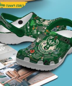 Milwaukee Bucks Nba Green Crocs Sandals