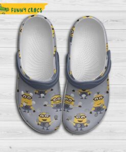 Swimming Cute Minion Crocs Sandals