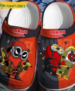 Minions X Deadpool Crocs Clog Slippers