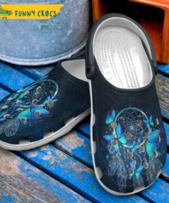 Morpho Butterfly Crocs Clog Shoes