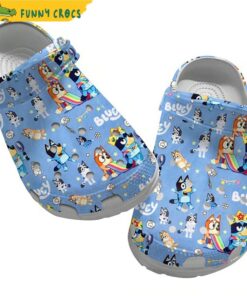 Movie Character Bluey Crocs Clogs