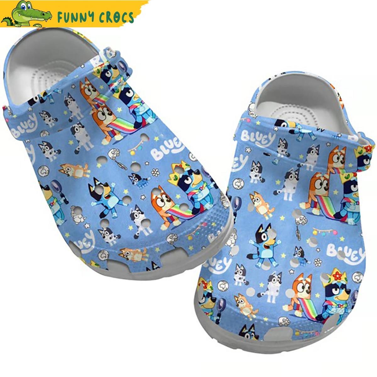 Movie Character Bluey Crocs Clogs