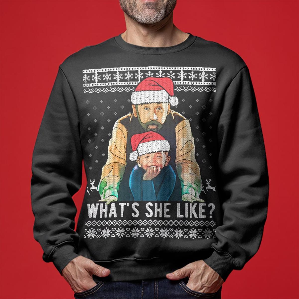 Funny Christmas Sweater Cinema Paradiso