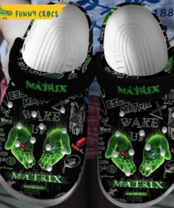 Movie Matrix Crocs Clogs