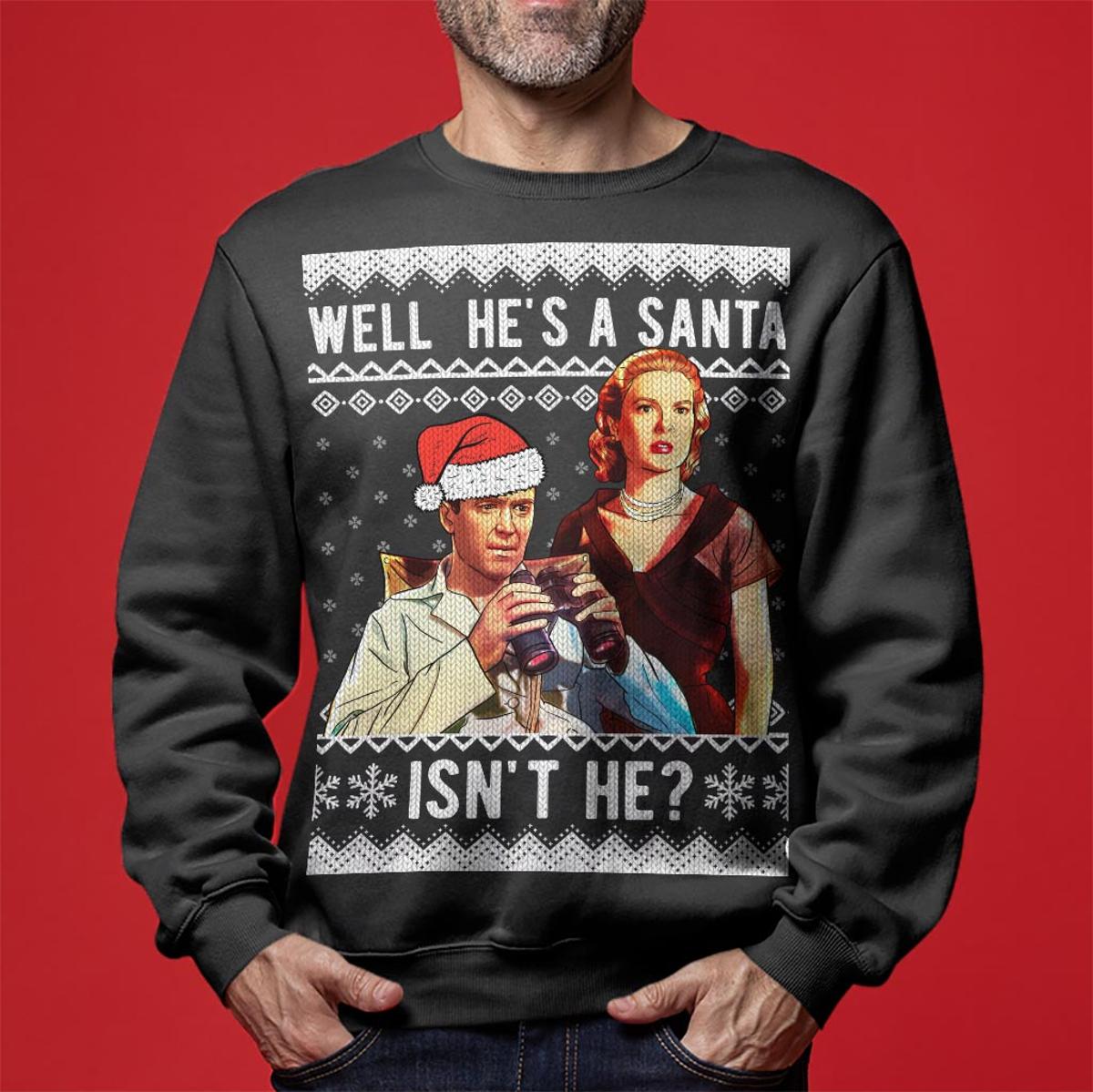 Funny Christmas Sweater The Mile