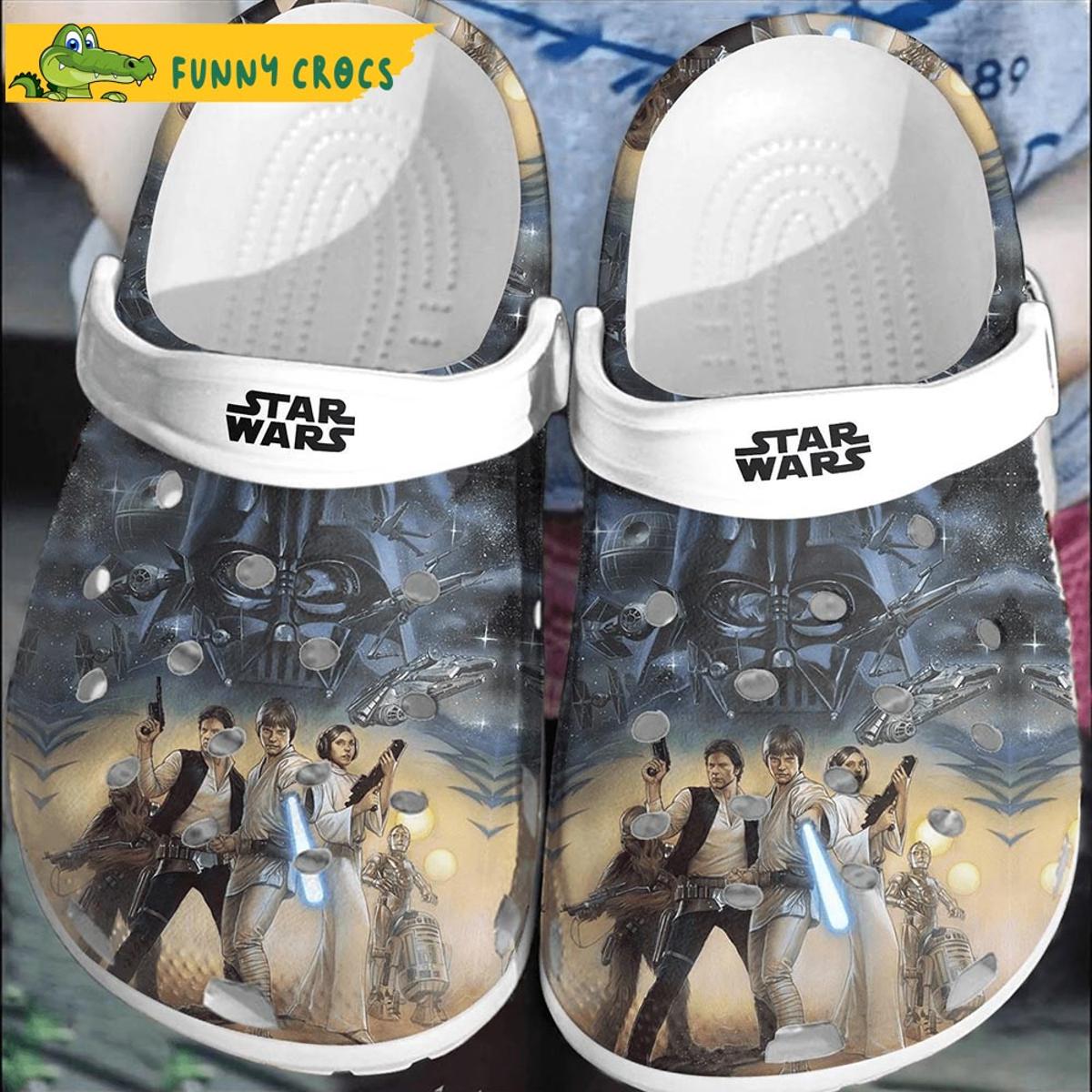 Funny Star Wars Crocs Sandals