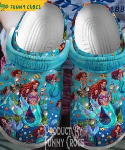 Movie The Little Mermaid Crocs Sandals