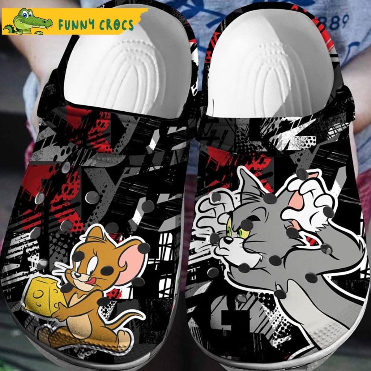 Personalized Cute Tom And Jerry Crocs Shoes