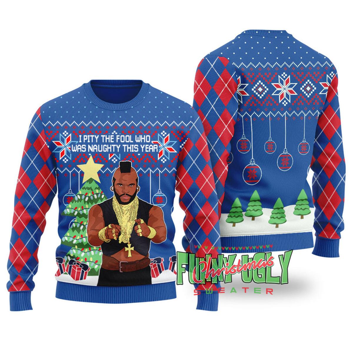 Frosty The Snowman Funny Christmas Sweater