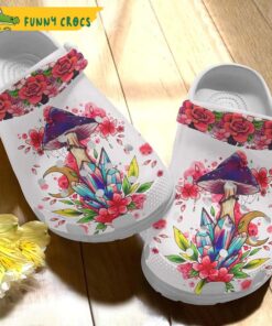 Mushroom Crystal Garden Crocs Shoes