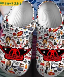 Music Aerosmith Gifts Crocs Clog