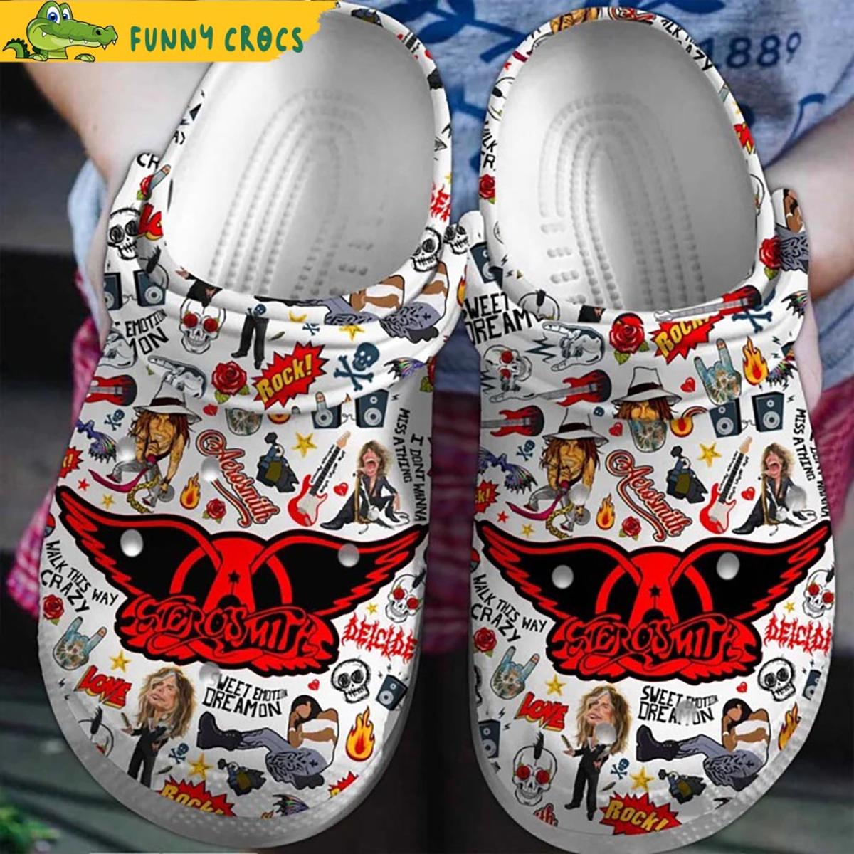 Aerosmith Crocs Classic