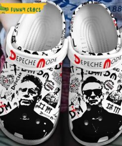 Music Picture Depeche Mode Crocs Shoes