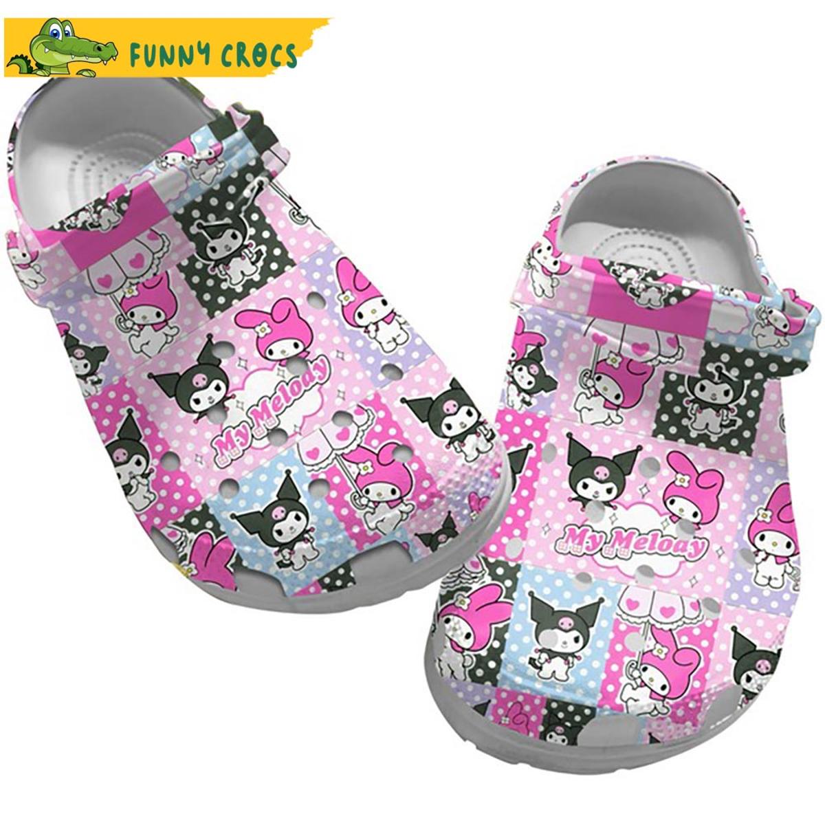 Ufo Rainbow Hello Kitty Crocs Clog Slippers