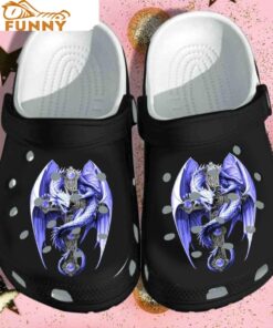 Funny Dragonfly Flowers Crocs Slippers