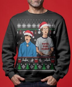 Napoleon Dynamite Vote For Pedro Ugly Christmas Sweater