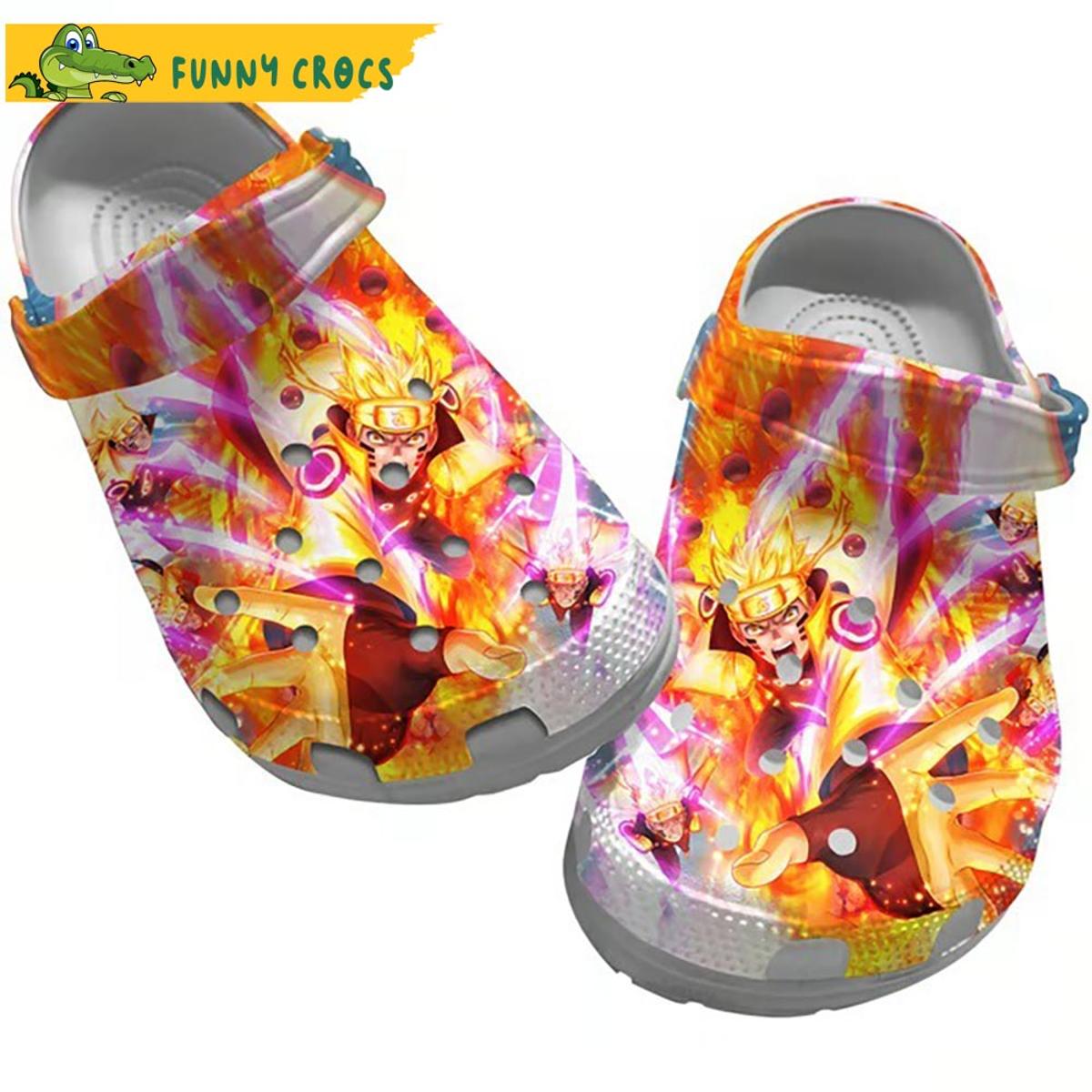 Personalized Sasuke X Naruto Crocs Sandals