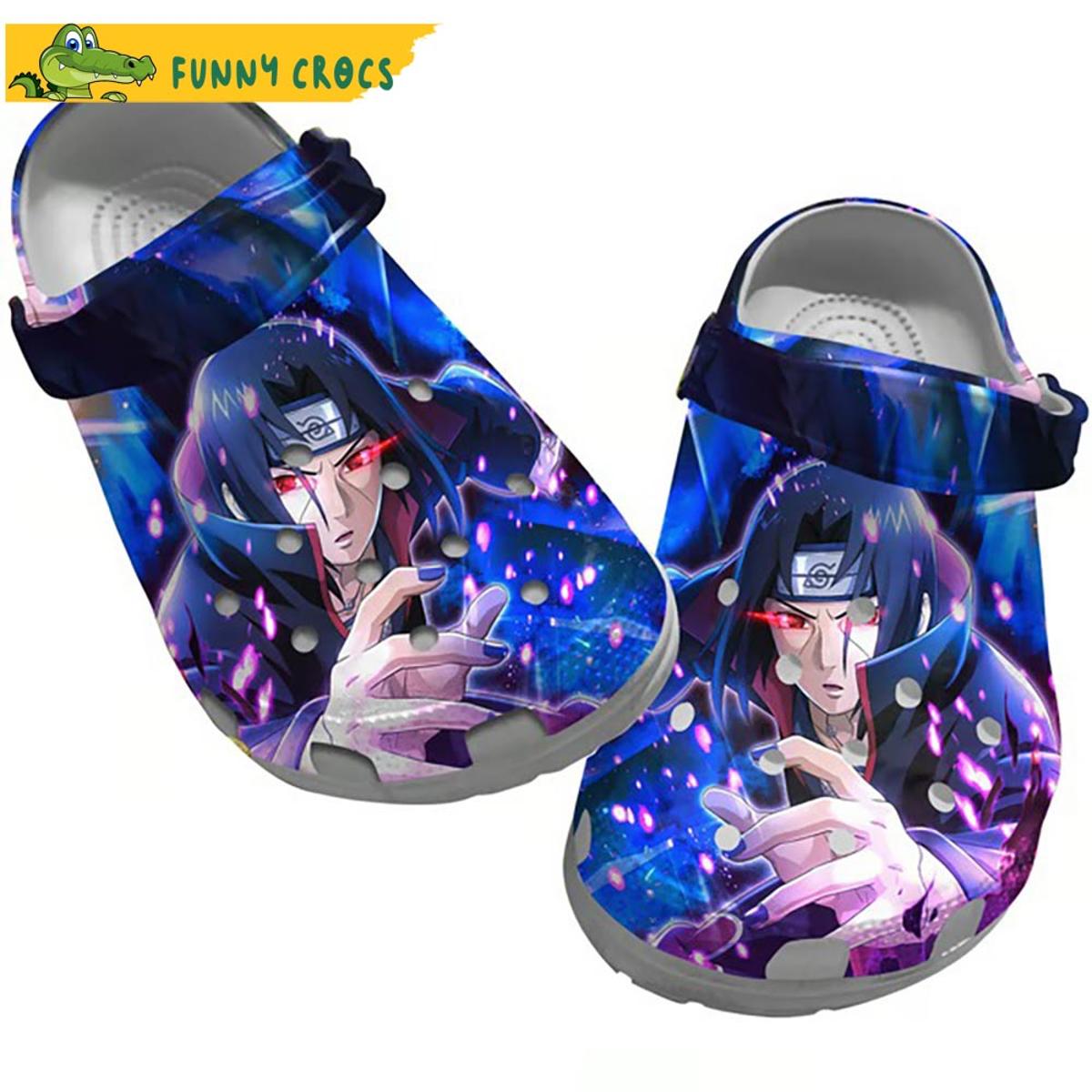 Uchiha Itachi Manga Naruto Crocs Clog