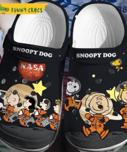 Nasa Snoopy Team Space Crocs Slippers