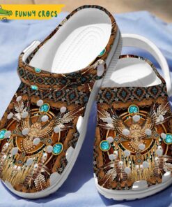 Native American Crocs Shoes