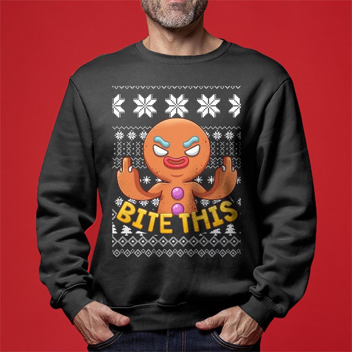 Custom Face Killer Halloween Ugly Sweater