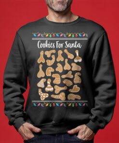 Naughty Christmas Cookies Mens Mens Ugly Christmas Sweater