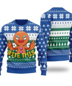 Naughty Cookies Tacky Christmas Sweater