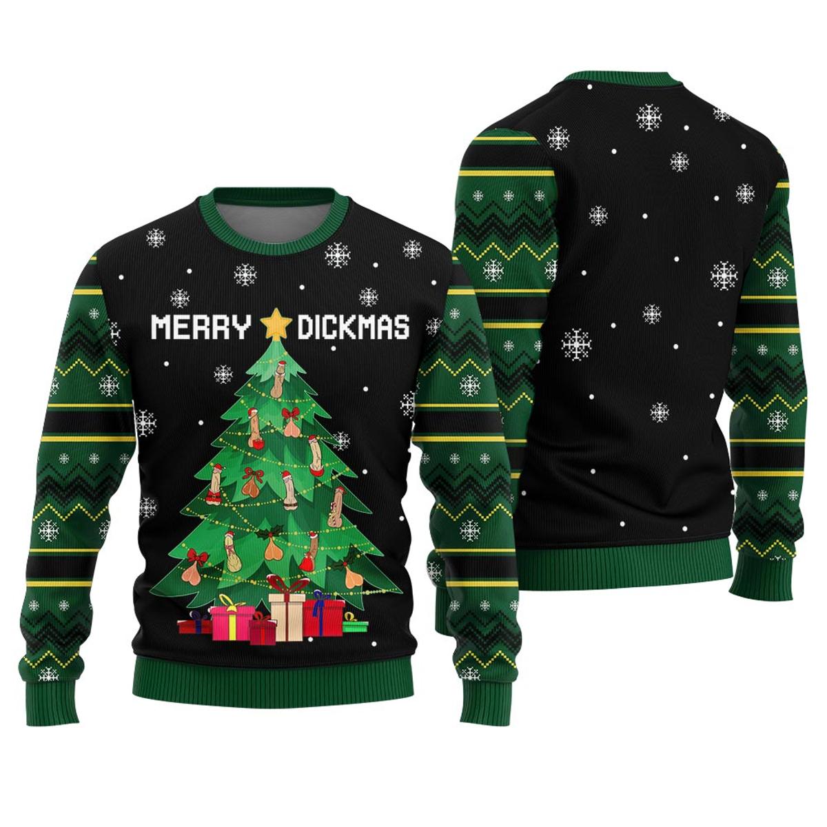 Funny Dick Cookies Christmas Sweater