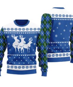 Naughty Reindeer Christmas Sweaters Women