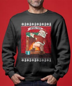 Naughty Santa Claus Mens Ugly Sweater