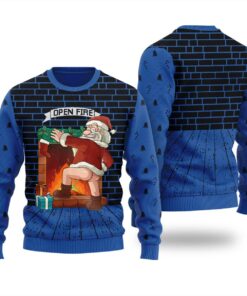 Naughty Santa Claus Ugly Sweater