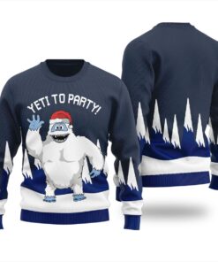 Naughty Yeti To Party Ugly Sweater