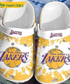 Nba Crocs La Lakers Shoes