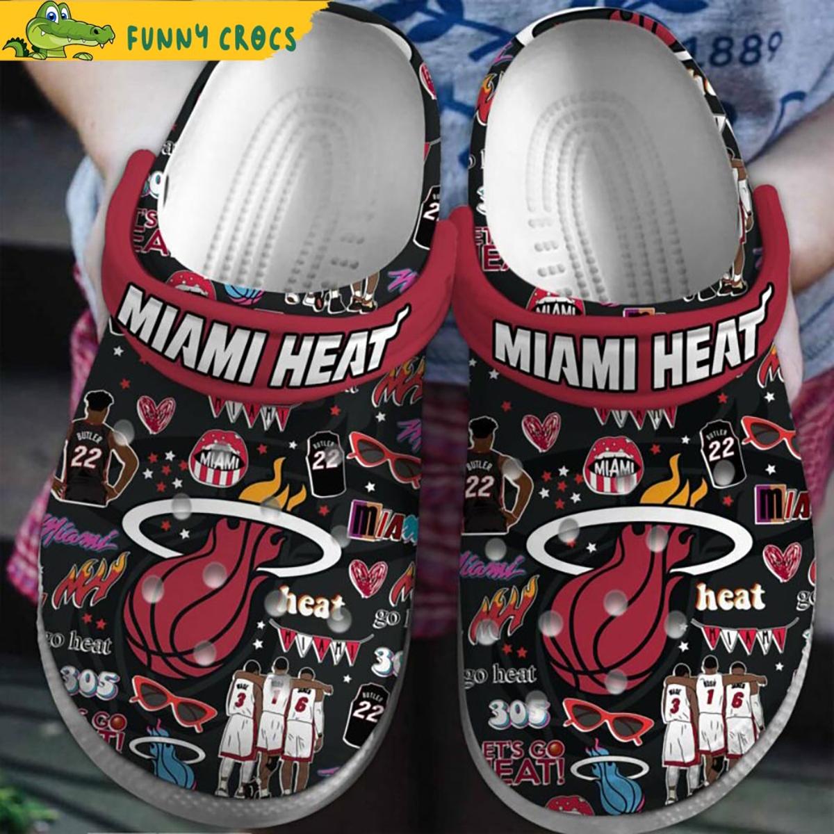 Miami Heat Gifts Nba Crocs Slippers