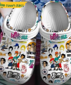 New Blink 182 Music Crocs Clog Slippers