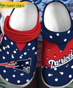 Patriots Crocs Clog Shoes