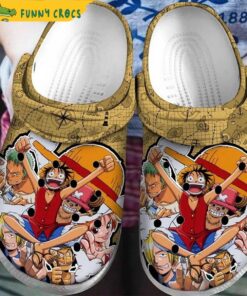 New Straw Hat Pirates One Piece Crocs Shoes