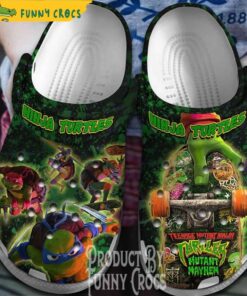 Leonardo Ninja Turtle Crocs Shoes