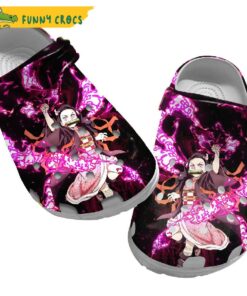 Nezuko Demon Slayer Crocs Shoes