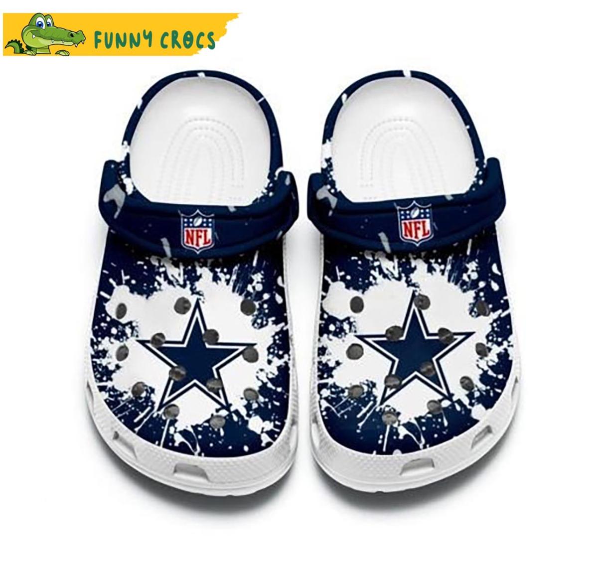 Mickey Mouse Dallas Cowboys Crocs Clogs