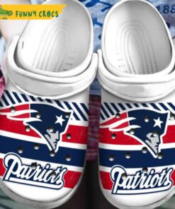 Nfl New England Patriots Basketball Crocs Slippers