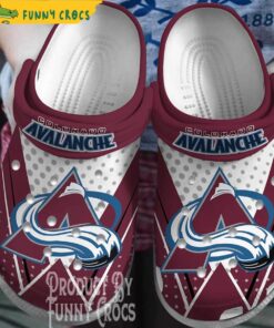 Nhl Colorado Avalanche Crocs Shoes