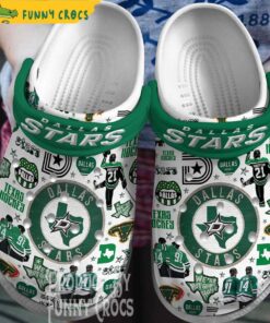 Nhl Dallas Stars Crocs Shoes