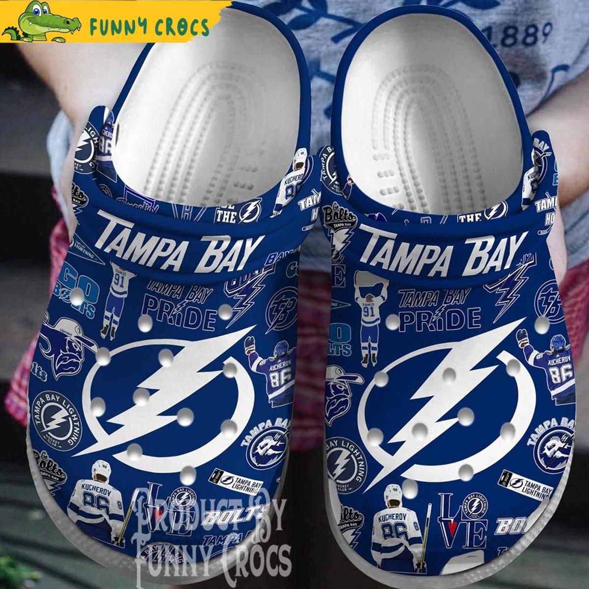 Nhl Tampa Bay Lightning Crocs Shoes