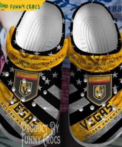 Nhl Vegas Golden Knights Crocs Shoes