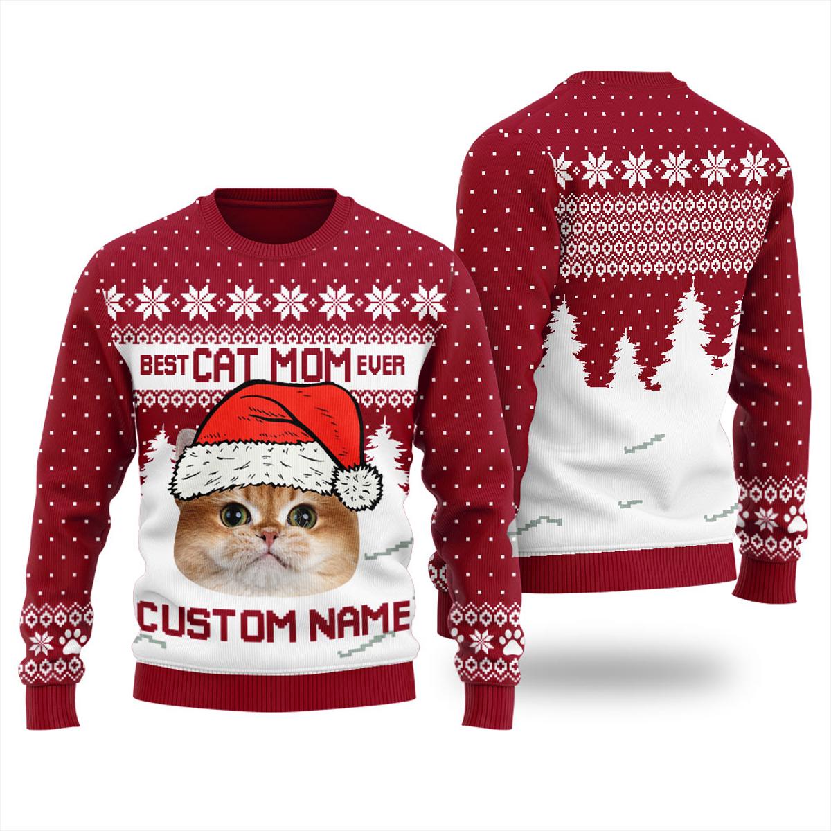 Tacky Custom Dog Christmas Sweater