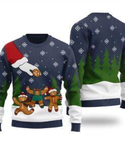 Nice Gingerbread Ugliest Sweaters For Christmas