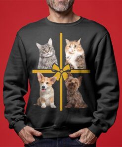 Nice Personalized Multiple Pet Ugly Sweater