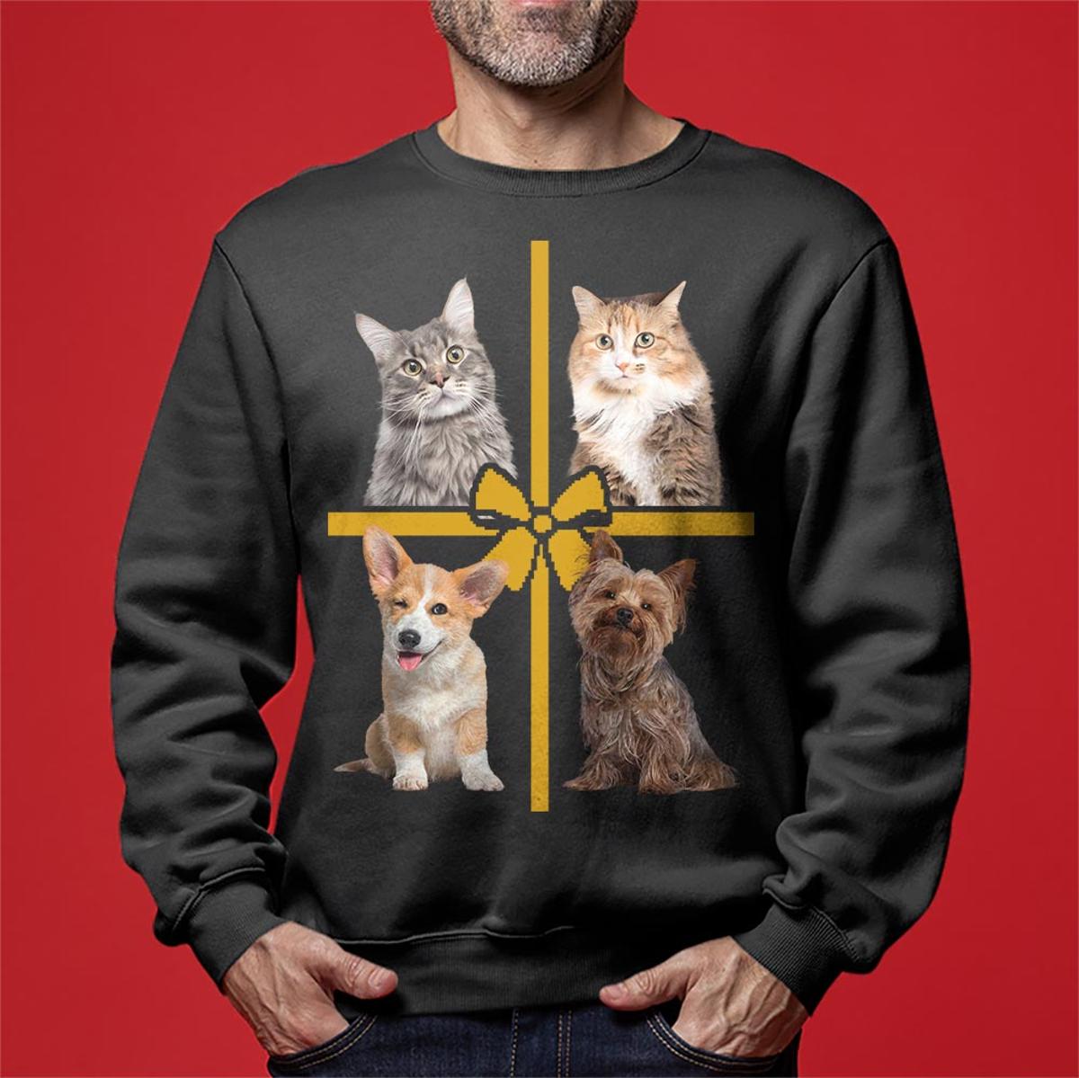 Baby Its Cold Outside Giraffe Christmas Sweater