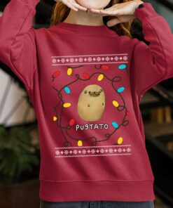 Nice Pugtato Pug Ugly Christmas Sweater